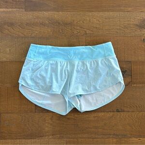 blue lululemon shorts